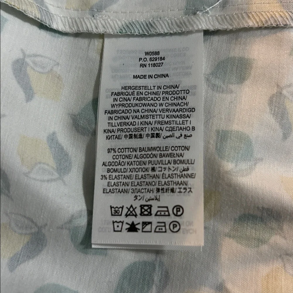Boden Lemon Lime print Mischa dress - Picture 6 of 8